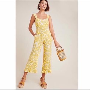 Faithful the Brand yellow jumpsuit